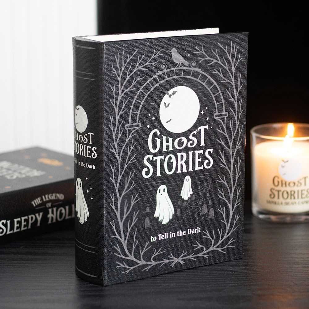 Something Different - Ghost Stories Book Shaped Decorative box - Multicolours